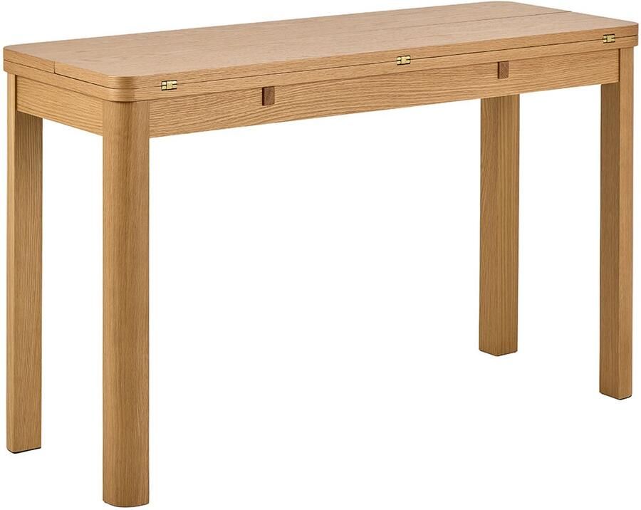 Actona Sierra eetkamertafel 120x90cm incl. 2 verlengbladen natuur - Foto 2