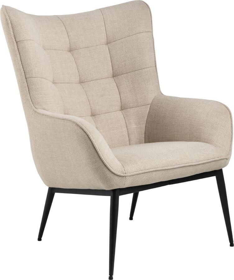 Giga Living Fauteuil Beige Stof 77x89 5x99cm Vera - Foto 2