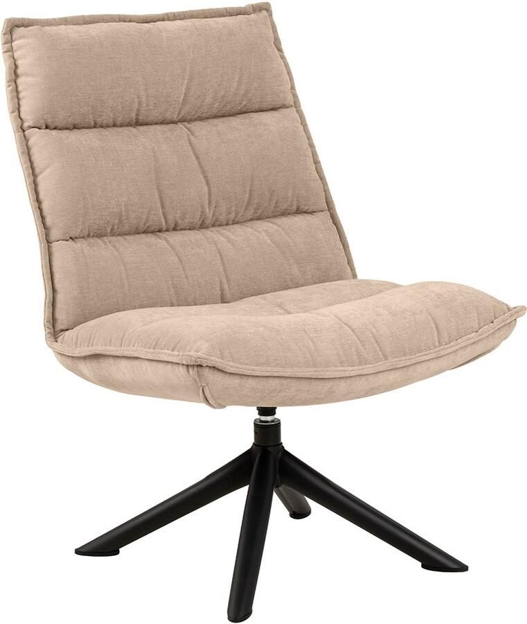 Giga Living Fauteuil Cervona Draaibaar Stof Beige