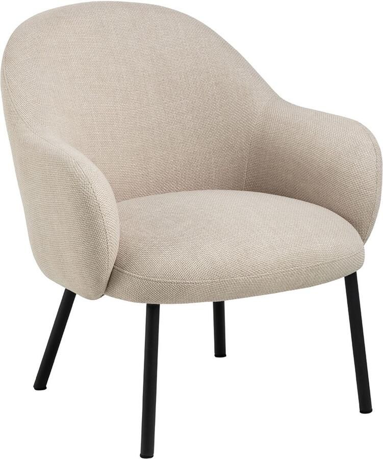 Giga Living Fauteuil Rollo Stof Beige Zithoogte 43cm