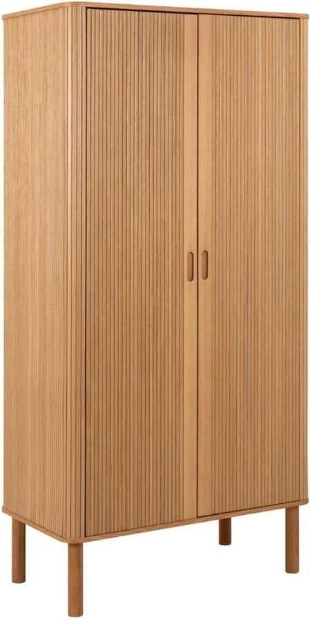 Giga Living Kledingkast Rustam 100x55x200 cm Naturel Eiken