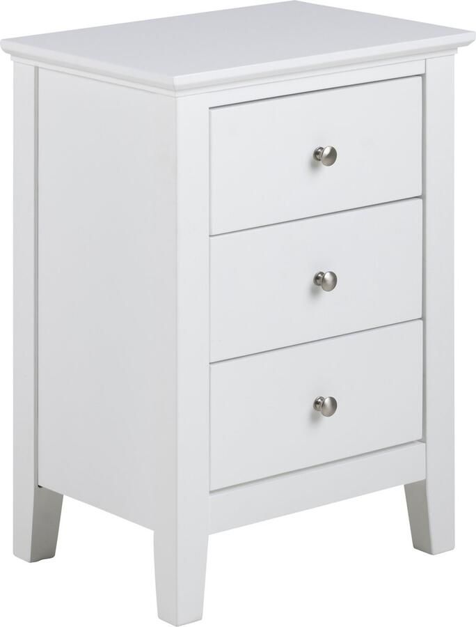 Giga Living Nachtkastje Koster Wit Dicht 45x34x62 8cm - Foto 2