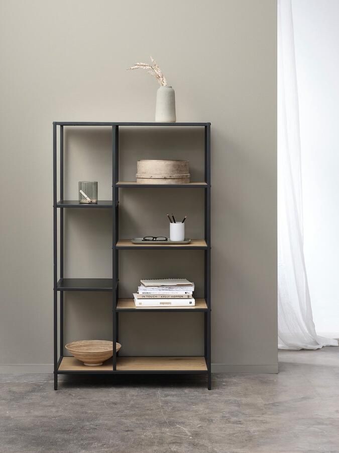 Hygge Interiors Giga Living Open Kast Altino Wild Eiken Melamine 146cm - Foto 1