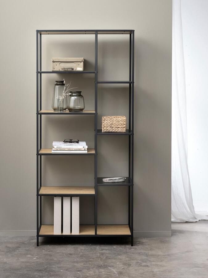 Hygge Interiors Giga Living Open Kast Altino Wild Eiken Melamine 180cm - Foto 2