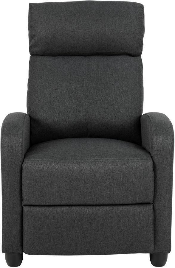 Giga Living Relaxfauteuil Vilda Antraciet Verstelbaar 87x67x100 5cm - Foto 3