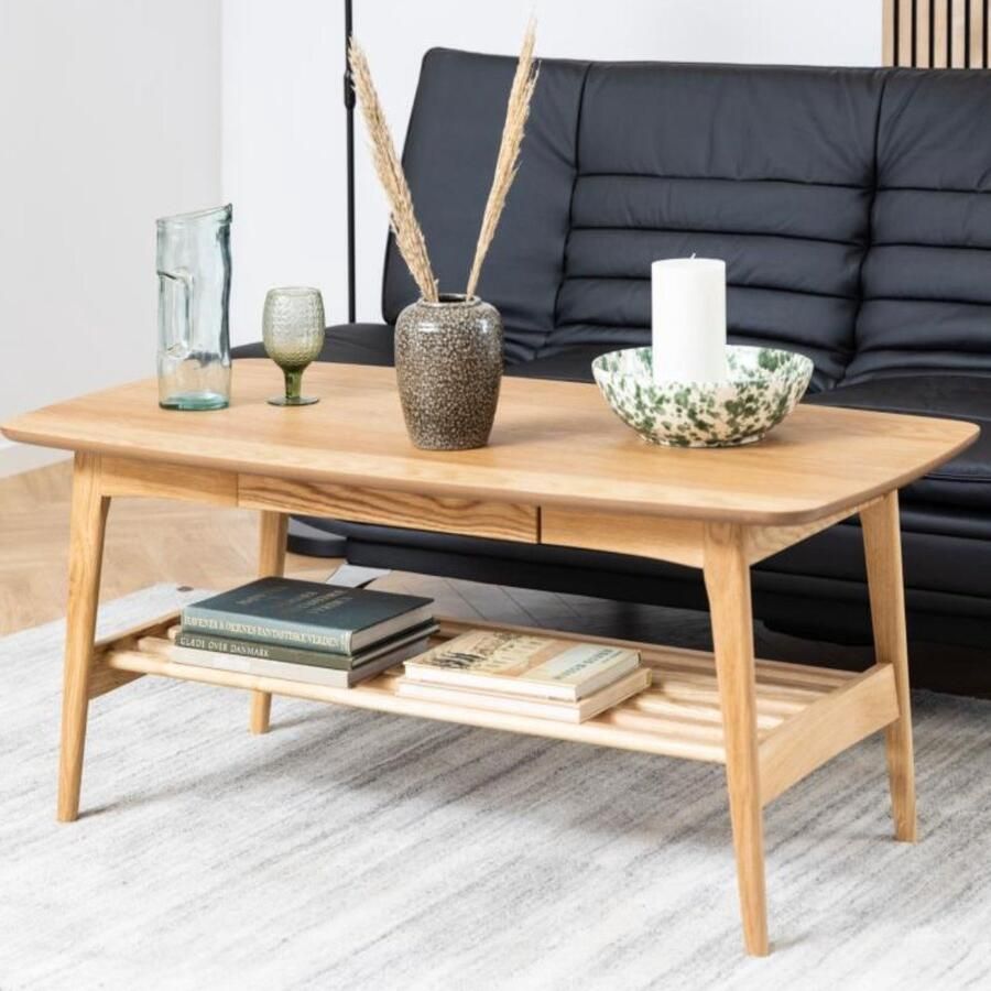 Giga Living Salontafel Fjorda Naturel 130x70x51cm - Foto 2