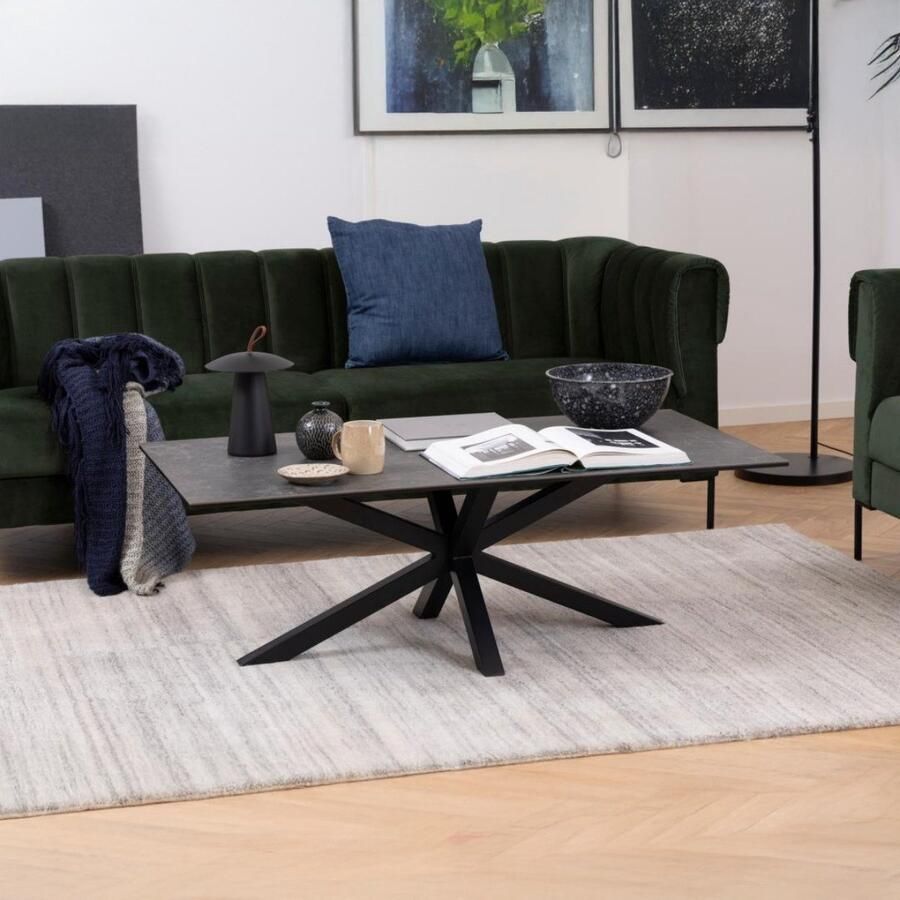 Giga Living Salontafel Harrie Keramiek Zwart Fairba 130cm - Foto 2