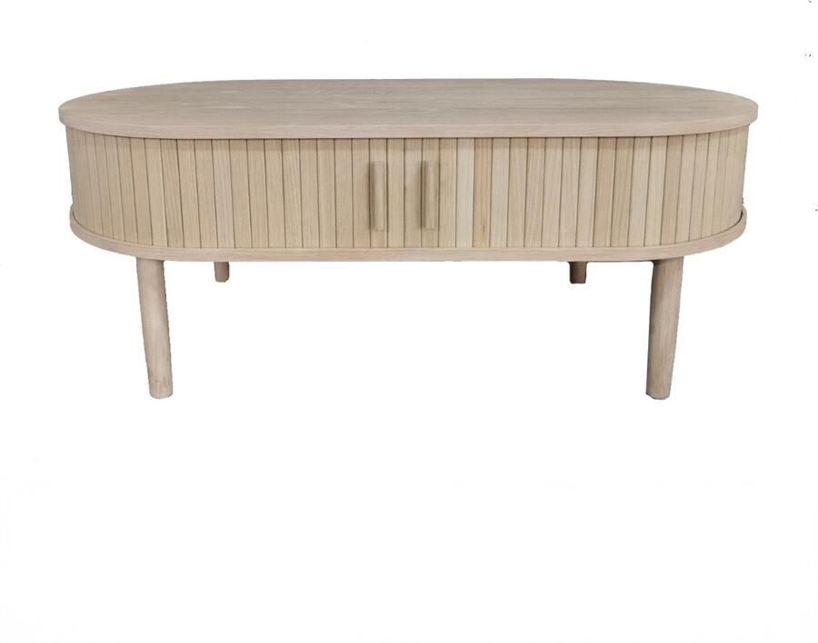 Giga Living Salontafel Meta Licht Eikenhout 120x60x45cm