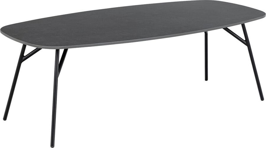 Giga Living Salontafel Rechthoek Zwart Keramiek 120x60x41cm Torrice Giga Meubel