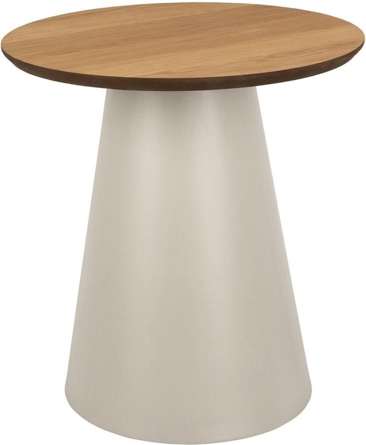 Giga Living Salontafel Naturel Grijs MDF 45x45x48 cm Salontafel Skagen - Foto 2