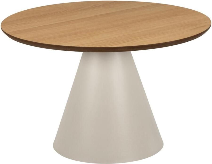Giga Living Salontafel Naturel Grijs MDF 65x65x43 cm Salontafel Skagen - Foto 2