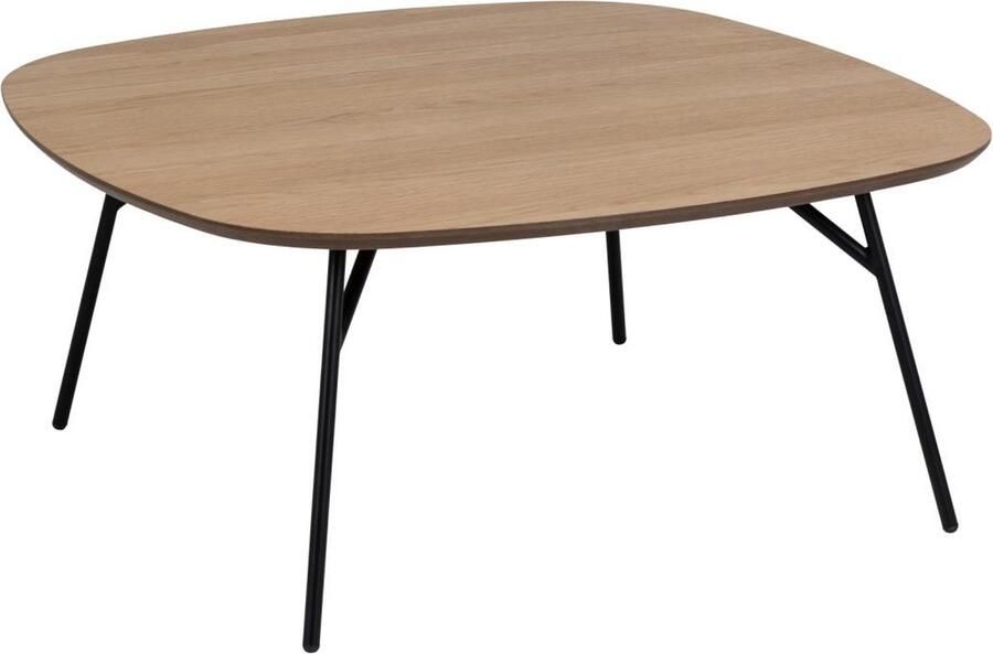 Bendt Salontafel Kiyomi Eiken 90 x 90cm Naturel Organisch