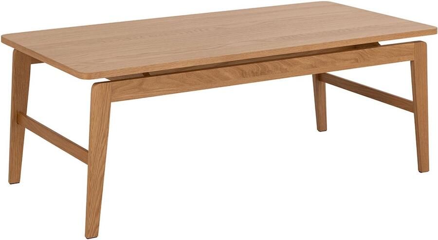 Giga Living Salontafel Truro 120x60x45 cm Naturel Eikenhout