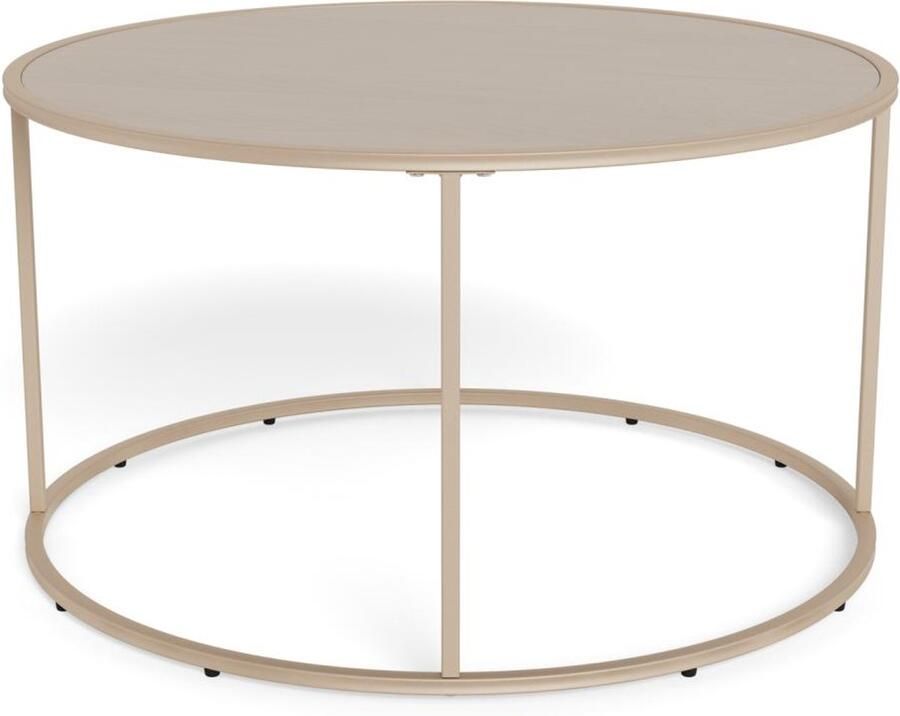 Giga Living Salontafel Vayen Grijs Ø80cm - Foto 3