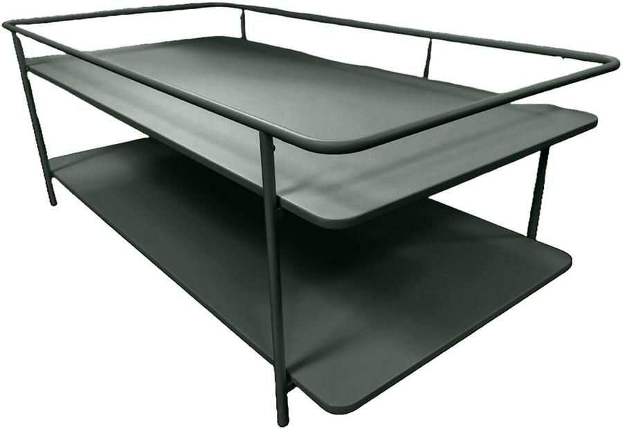 Giga Living Salontafel Yuba Groen Metaal 110x55x34 3cm