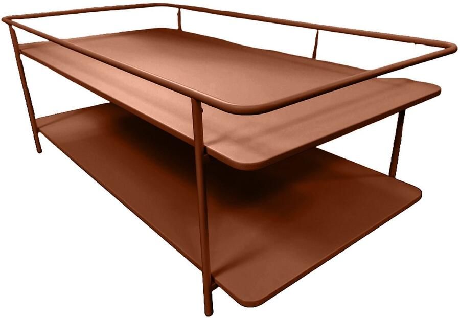 Giga Living Salontafel Yuba Oranje Metaal 110x55x34 3cm