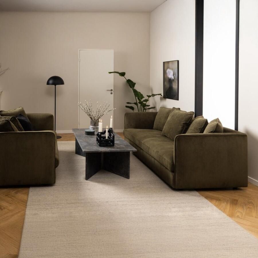 Bendt Salontafel Shaunika Marmer 140 x 70cm marron bruin