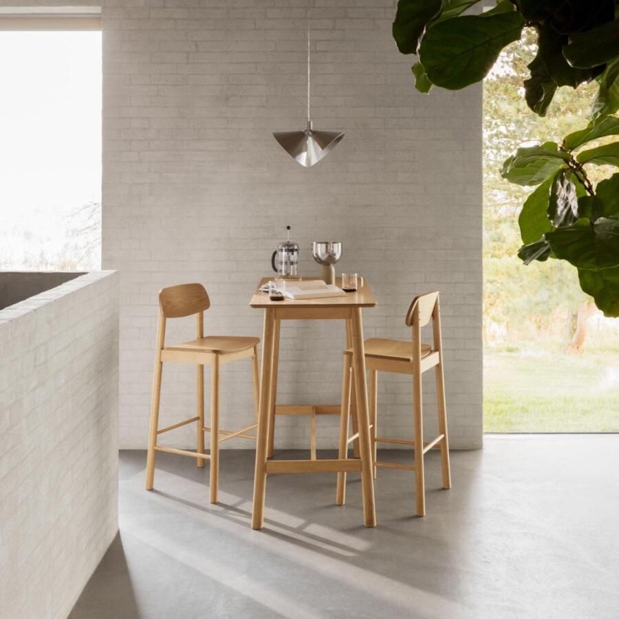 Giga Living SenS-Line Decoratie Ster met Standaard Naturel Recycled Teakhout