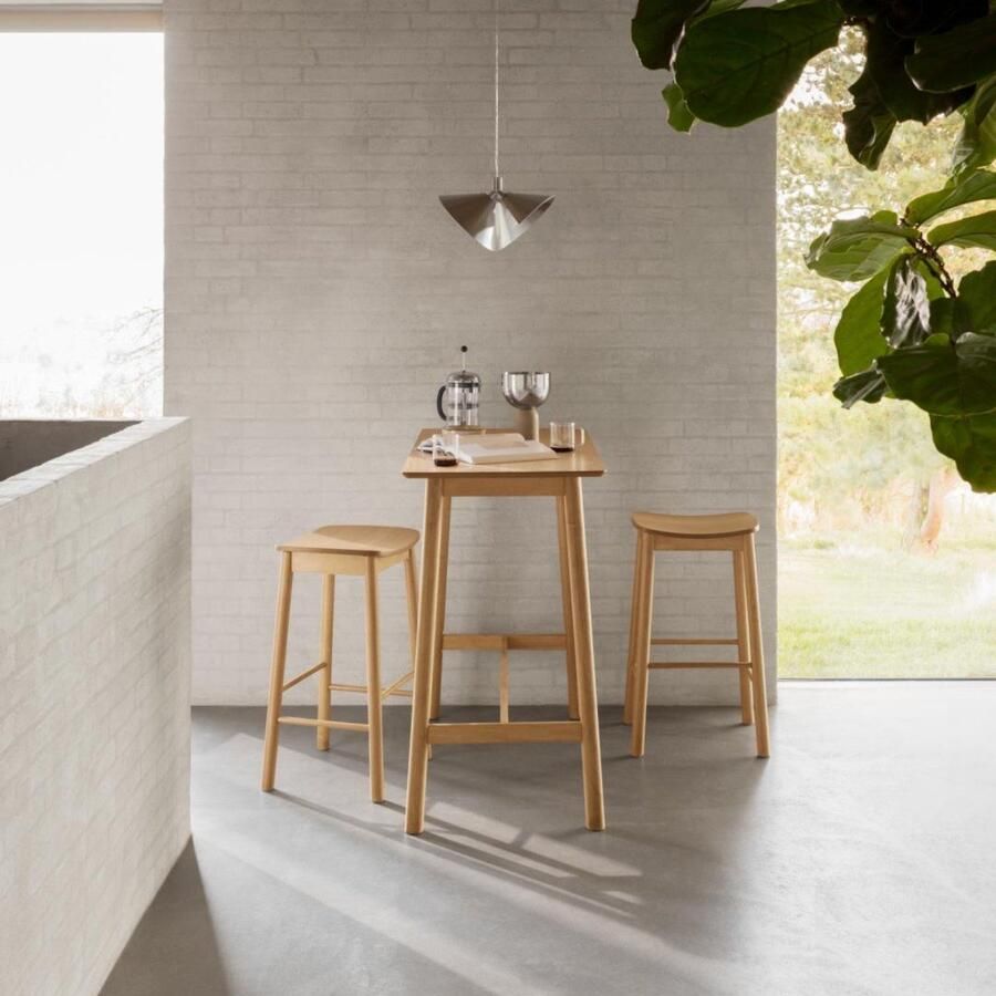 Giga Living SenS-Line Decoratie Ster met Standaard Naturel Recycled Teakhout