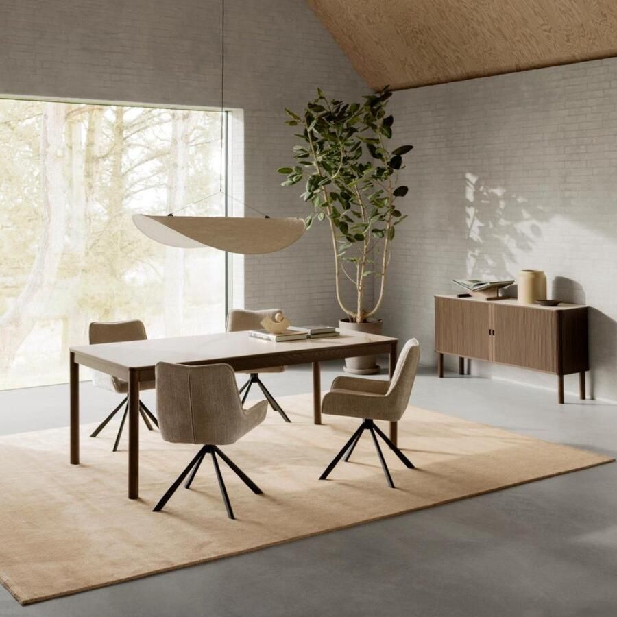 Giga Living SenS-Line Decoratie Ster met Standaard Naturel Recycled Teakhout - Foto 2