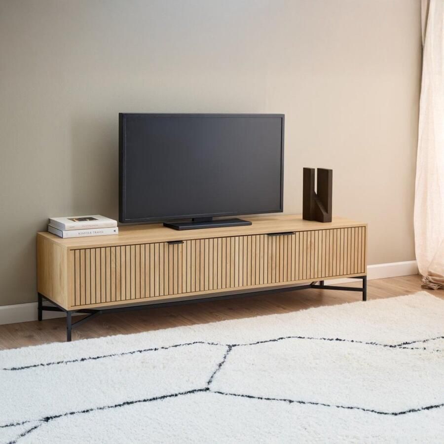 Giga Living Tv-Meubel Juna Naturel 176 4x40x45cm
