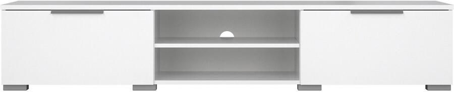 Leen Bakker TV-meubel Uldum hoogglans wit 33 1x172 7x39 9 cm - Foto 2