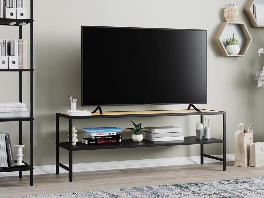 Giga Living Tv-meubel Rechthoek Onbehandeld Gewicht 10kg 70x35x88 8cm - Foto 2