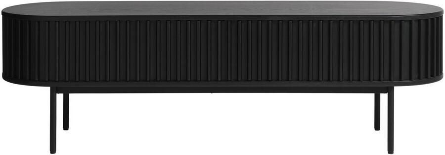Giga Living Tv-meubel Zwart Eikenhout 160x45x48cm Tv-meubel Siena - Foto 2