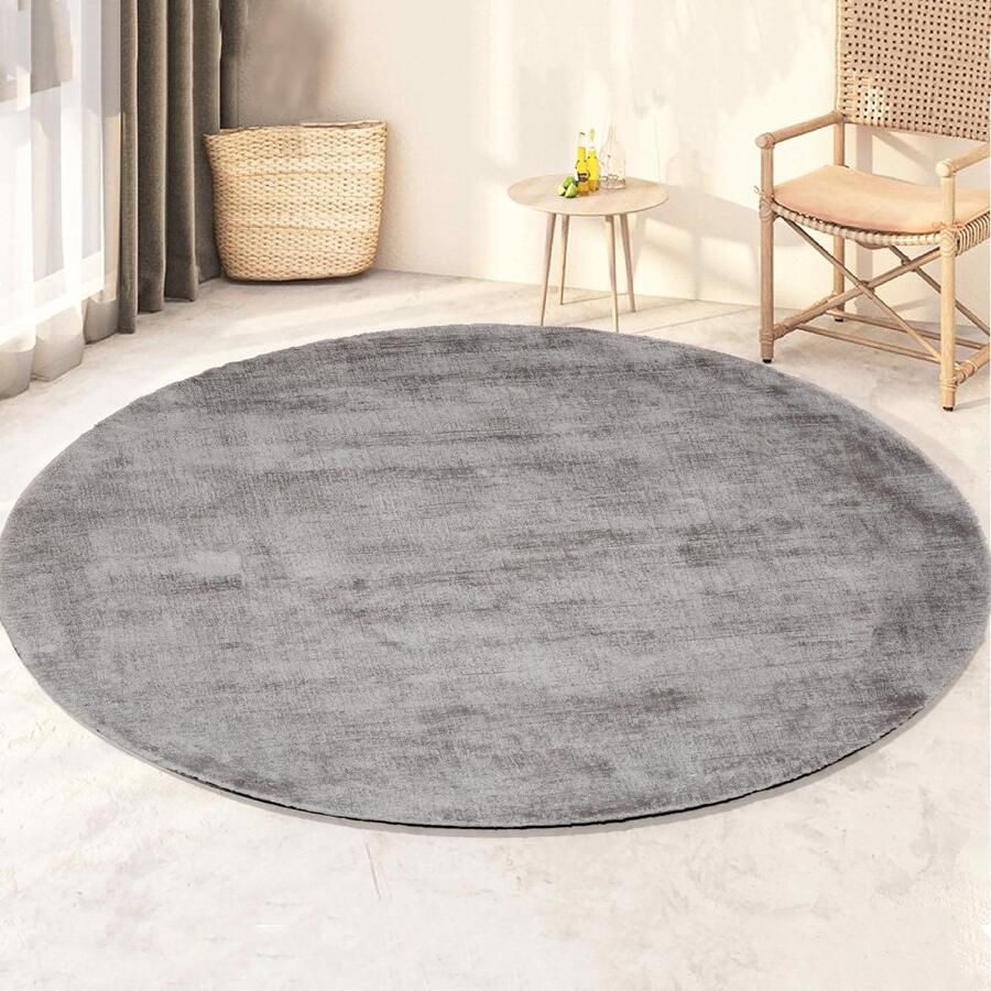 Giga Living Vloerkleed Milan Königlich Stone Ø115cm