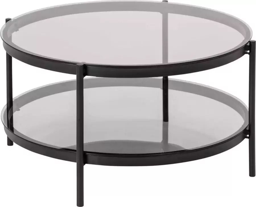 Leen Bakker Salontafel Bayo transparant 42xÃ˜75 cm