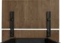 Giga Living Tafeluitbreiding Eikenhout Donkerbruin 45x90cm Rechthoek Blad Reno - Thumbnail 2