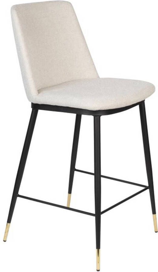 Giga Meubel Barstoel Stof Beige 46x51 50x95cm Urban Chic