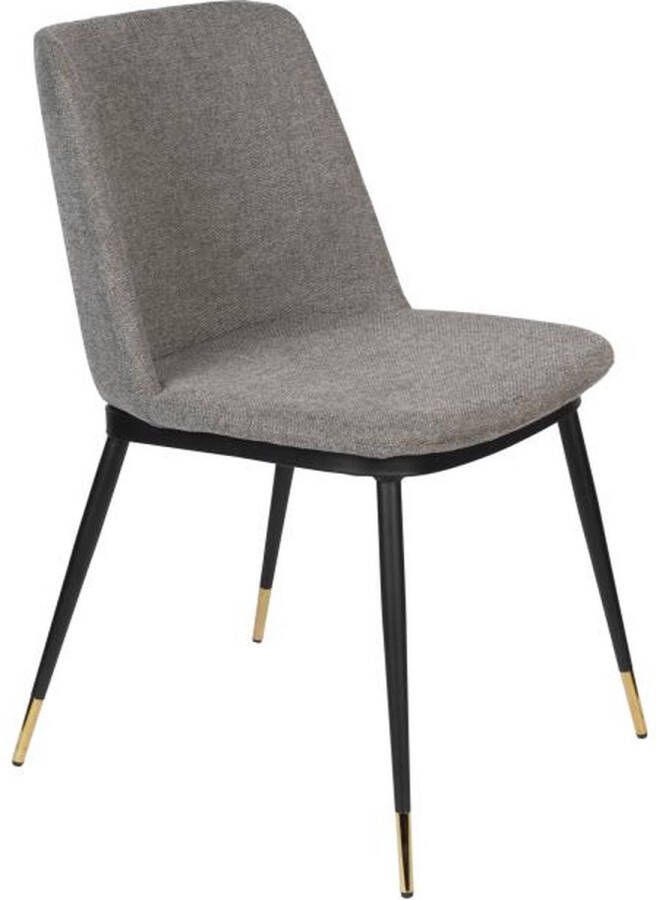 Giga Meubel Eetkamerstoel Lionel Licht Grijs Set van 2