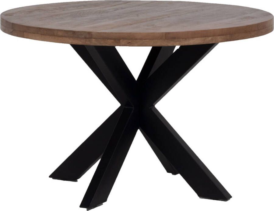 Giga Meubel Eettafel Rond Mangohout 150cm Barn - Foto 2