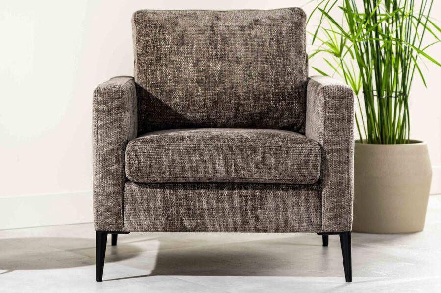 Giga Meubel Fauteuil Bruin Stof 76x81x82cm Fauteuil Halberton Elite Bruin - Foto 2