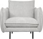 Giga Meubel Fauteuil Grijs Metaal Polyester 97x100x89cm Milano - Thumbnail 2