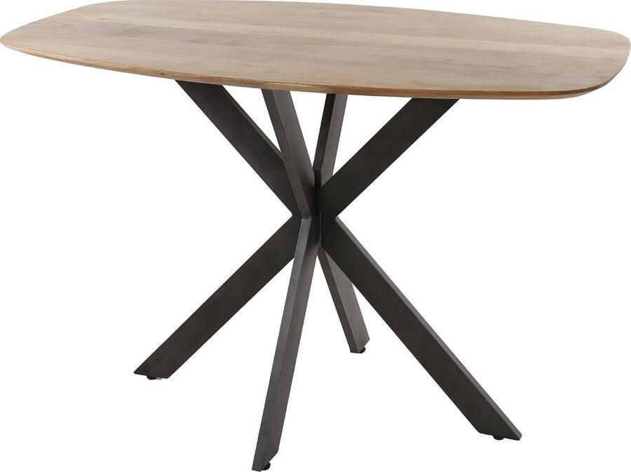 Giga Meubel Bartafel Deens Ovaal 140cm Naturel Acaciahout Arhus