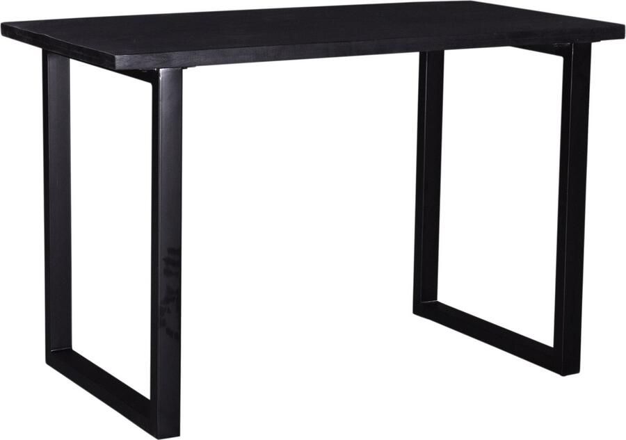 Giga Meubel Countertafel Zwart Mangohout 140x70x90cm Martin - Foto 2