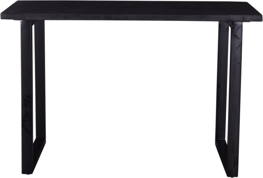 Giga Meubel Countertafel Zwart Mangohout 140x70x90cm Martin - Foto 3