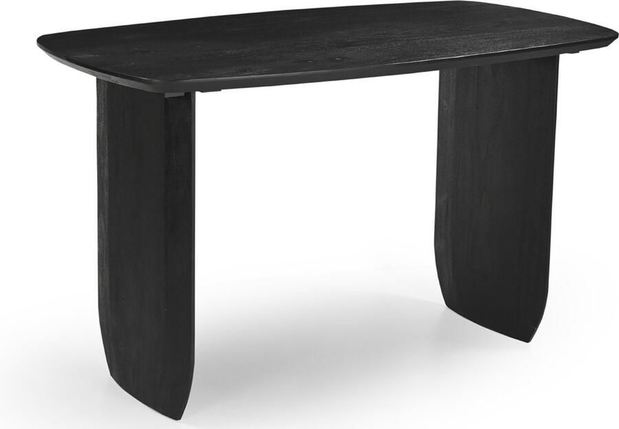 Giga Meubel Bartafel Seve Ovaal Zwart Acaciahout 150x85x90cm - Foto 2