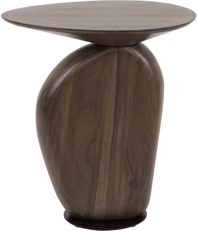 Giga Meubel Bijzettafel Art Bruin Acaciahout 45x36x50cm