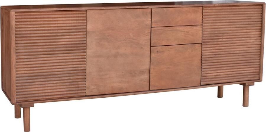 Giga Meubel Dressoir Carlien 200x40x80cm Naturel Mangohout