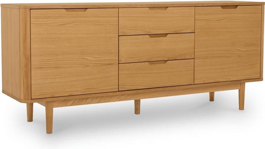 Giga Meubel Dressoir Nyborg Naturel Oil 180cm