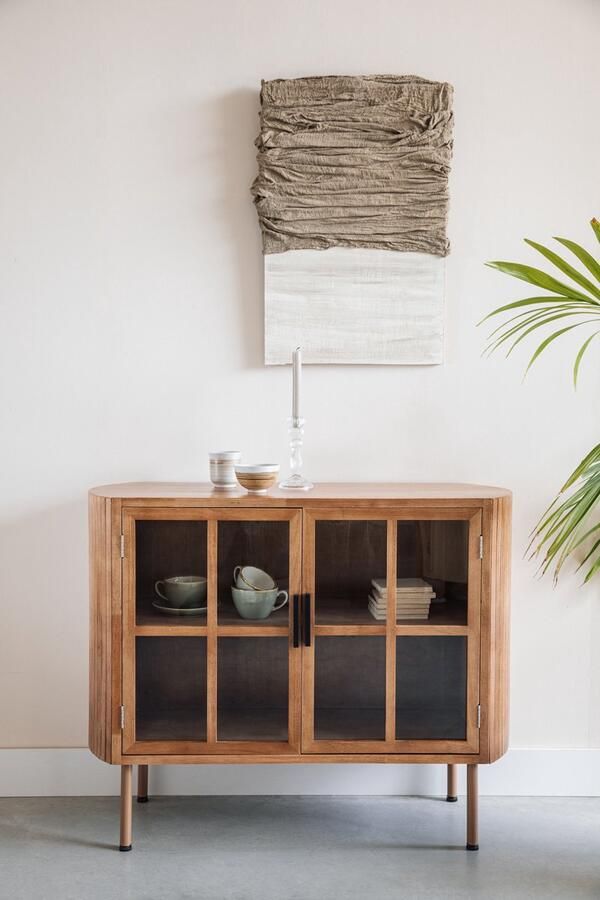 Housecraft living Feliz Lifestyle Yaz dressoir laag Hoog Bruin - Foto 2