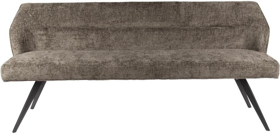 Giga Meubel Eetkamerbank Pull Taupe 188x53x84cm