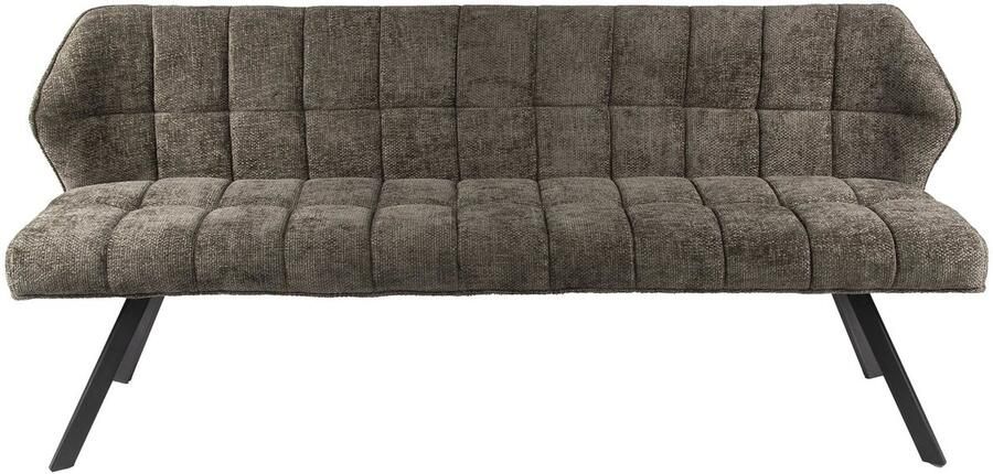 Giga Meubel Eetkamerbank Raster Rich 180x59x84cm Taupe