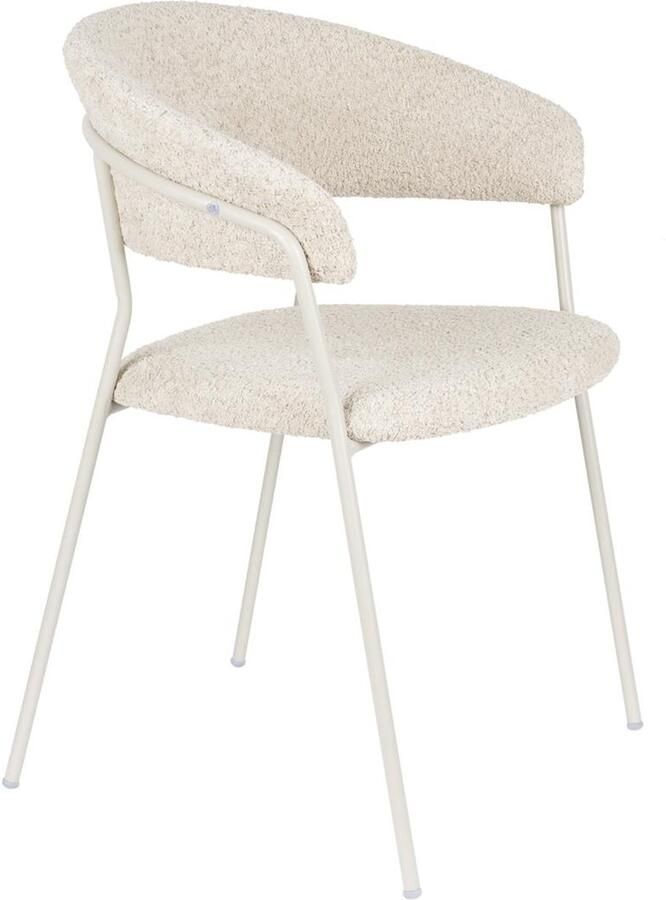 G***-M Giga Meubel Eetkamerstoel Zeri Beige Off White Set van 2