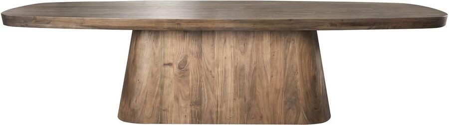 Giga Meubel Eettafel Arcadia Deens Ovaal Acaciahout 300cm