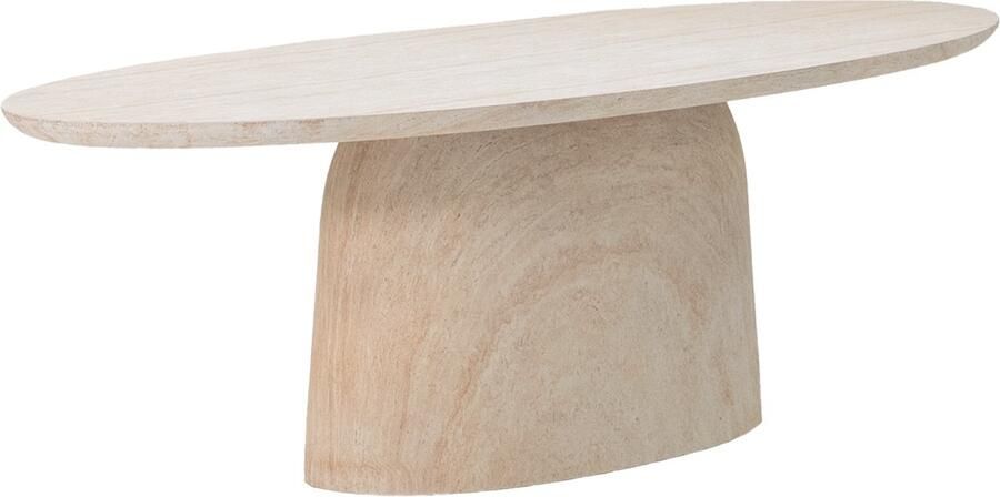 Giga Meubel Eettafel Myrna Ovaal 240cm Naturel Betonlook - Foto 2
