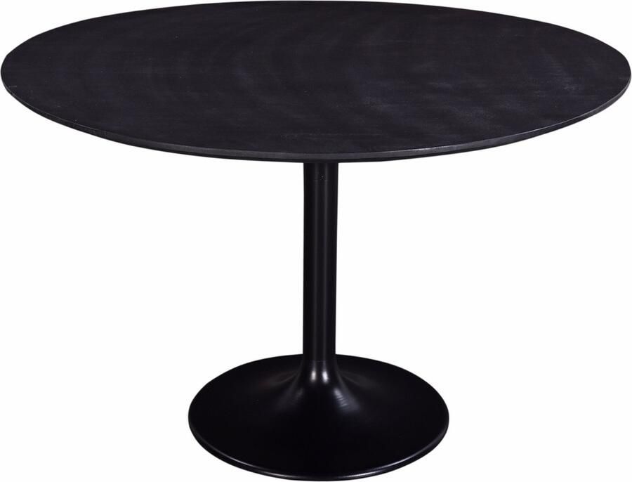 Giga Meubel Eettafel Rond Zwart Ø120cm O-poot Eettafel Romeo - Foto 2